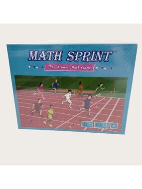 Math Sprint The Mental Math Game For Ages 7+ Fun Educational Board Game Sealed